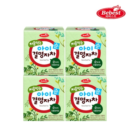 제이앤푸드 베베스트 순 우리아이 결명자차 20티백 (4개)