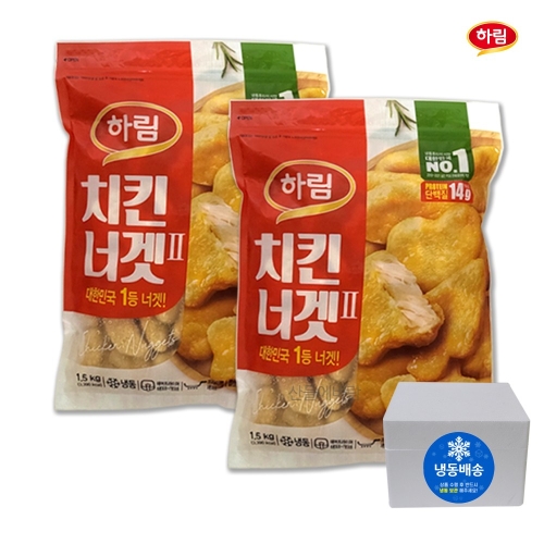 하림 치킨너겟 1.5kg이미지입니다. 누르면 해당 게시물로 새창이동합니다.