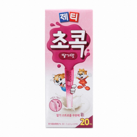 동서식품 제티 초콕 딸기맛 20T (2개)_이미지