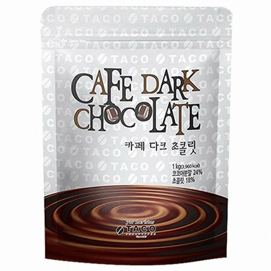 타코 카페 다크초콜릿 1kg (1개)