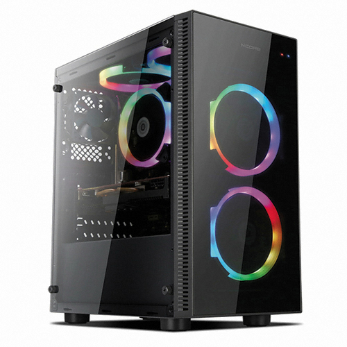 앱코 NCORE 프시케 미니 강화유리 스펙트럼 RGB HALO