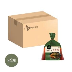 CJ제일제당 비비고 갓김치 900g (6개)
