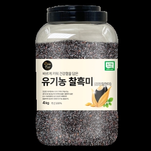 유기농 현미 4kg 1개