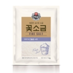 백설 꽃소금 1kg (3개)_이미지