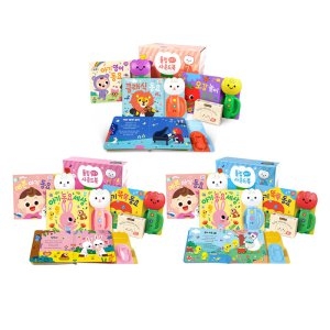 스마트베어 튤립 사운드북 코랄이 + 분홍이 + 하늘이 세트 (9권)_이미지