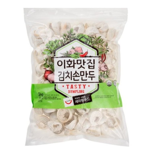 세미원푸드 이화맛집 김치 손만두 3kg (1개)_이미지