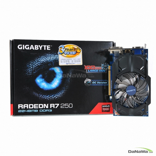 GIGABYTE 라데온 R7 250 UD2 D3 2GB WING-100_이미지