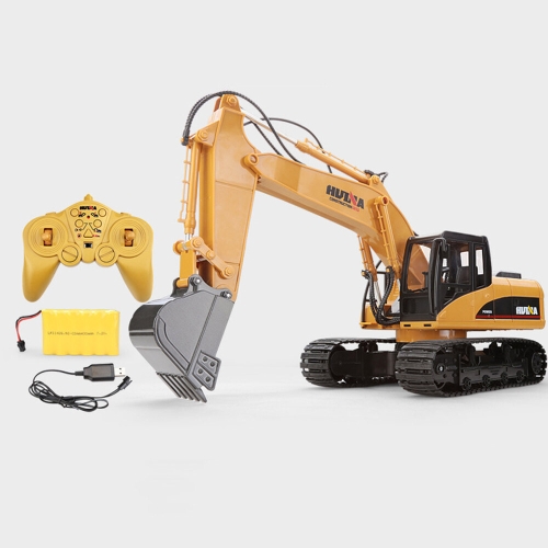 HUINA 1/14 550 RTR 2 4G RC 리모컨 컨트롤 굴삭기 트럭 자동차 배터리 사운드 라이트 야외 선물 TH18047_이미지