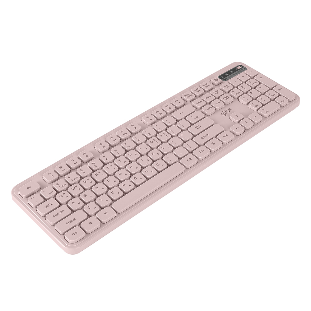 지클릭커 OFFICEPRO WK70 사일런스 L 무선 (핑크)_이미지