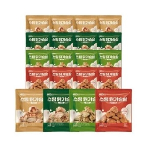 허닭 스팀 닭가슴살 100g 4종 혼합 20팩_이미지