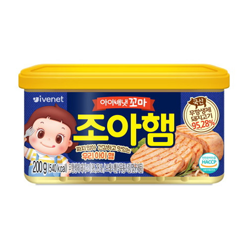 아이배냇 무항생제 꼬마 조아햄 200g (1개)_이미지