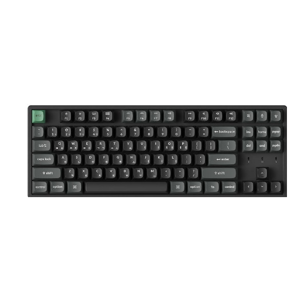 Keychron K8 Ultra 유무선 기계식 블랙 (바나나축)_이미지