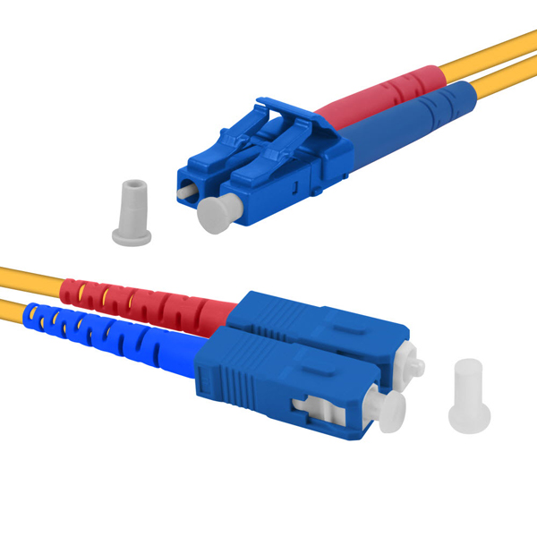 이지넷유비쿼터스 넥스트 LC-SC 싱글모드 광 패치코드 케이블 (NEXT-LS220SM, 20m)_이미지
