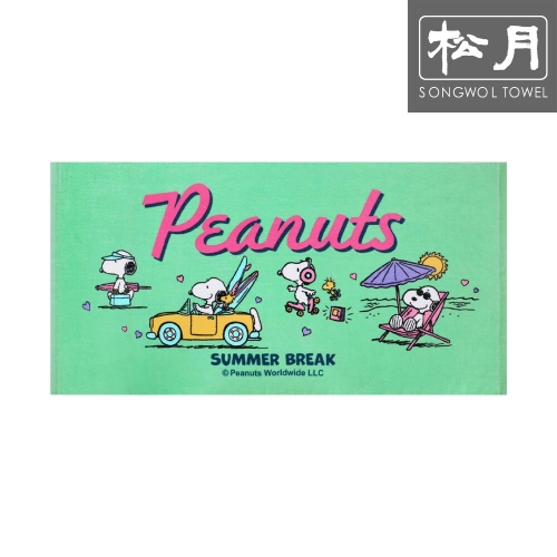 송월타월 스누피 베케이션50 비치타월이미지입니다. 누르면 해당 게시물로 새창이동합니다.