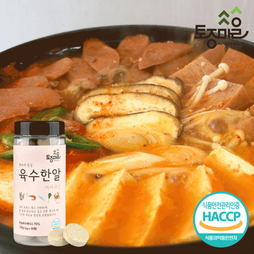 토종마을 마마코인 육수한알 120g(4gx30입) (6개)