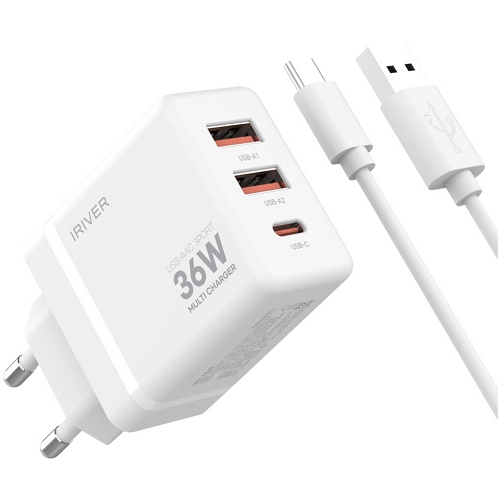 36W 3포트 충전기 IHA-H36AC