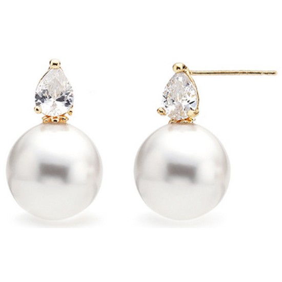 도로시 14K 스와로브스키 진주 귀걸이 (H)_이미지