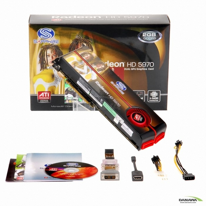 SAPPHIRE 라데온 HD 5970 D5 2GB_이미지