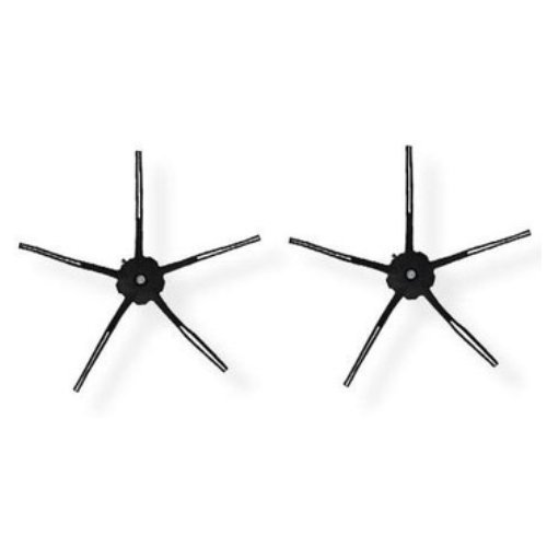 로보락 S6 MaxV 호환 블랙 사이드브러쉬 (2개)_이미지