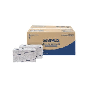 크리넥스 플러스온 한번 접은 핸드타월 스탠다드