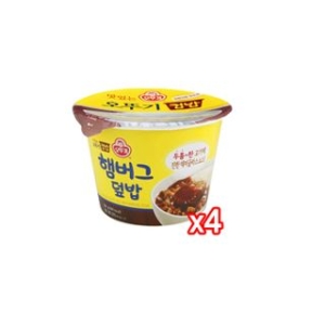 오뚜기 컵밥 햄버그덮밥 315g(+계란국) (4개)_이미지