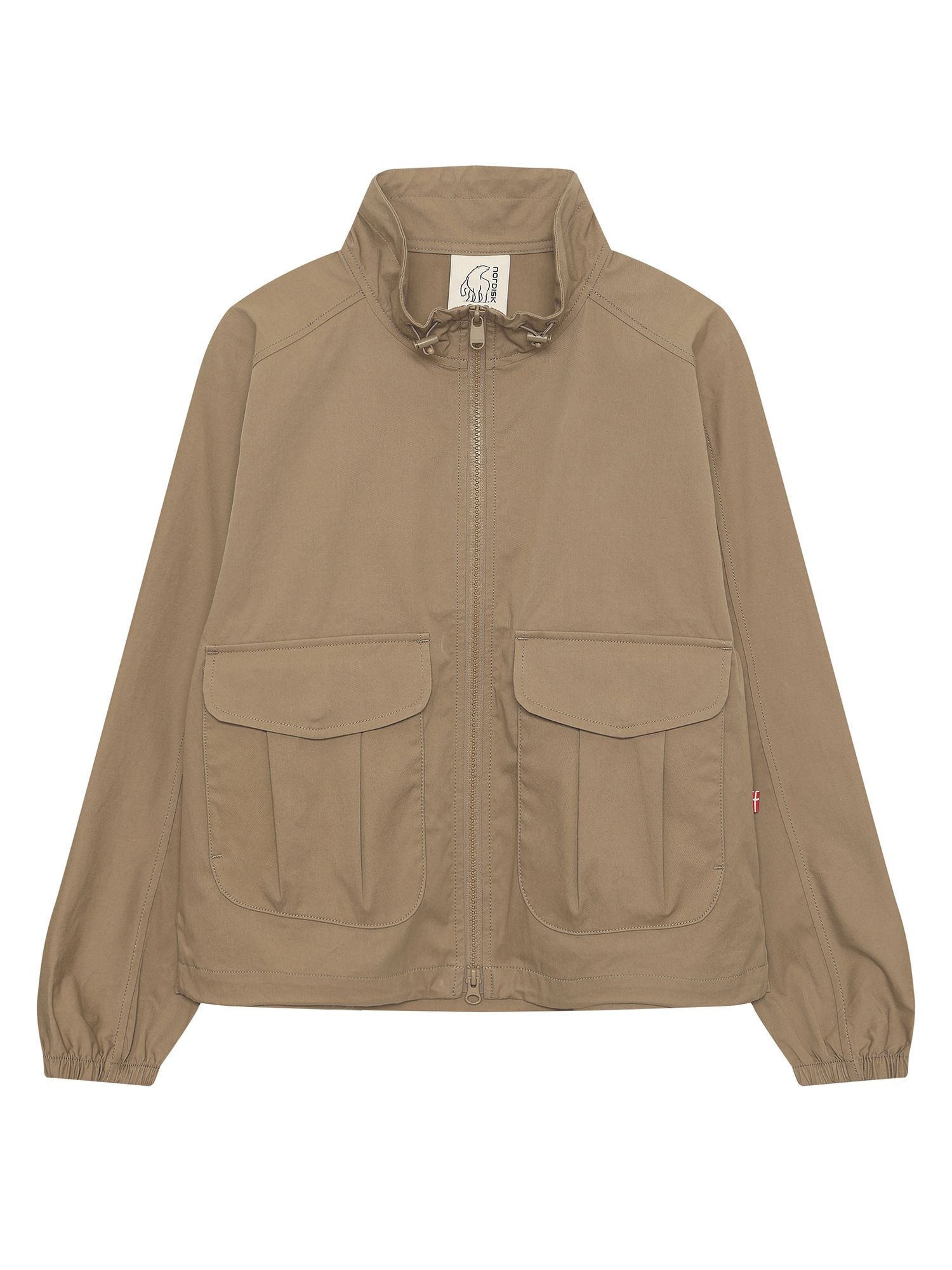 노르디스크 NORDISK 오딜리아 스텐드넥 자켓 W_Beige BROWNOWP26111BB 131424