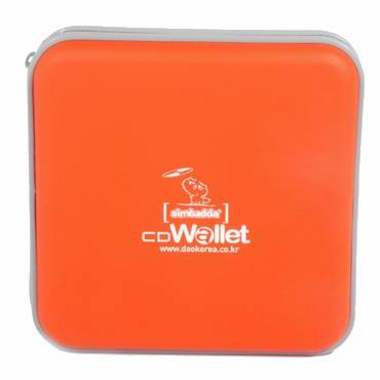 다오코리아 미디어보관함 24장 CD Wallet 오렌지_이미지