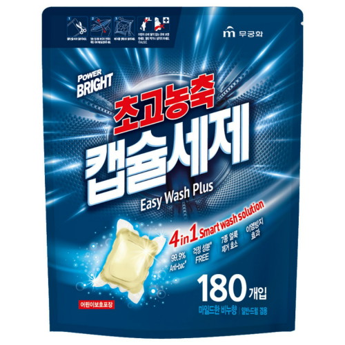 브라이트 파워 초고농축 캡슐세제 180개입 (1개)