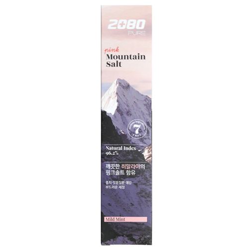 2080 히말라야 퓨어마운틴 핑크민트 솔트치약 160g