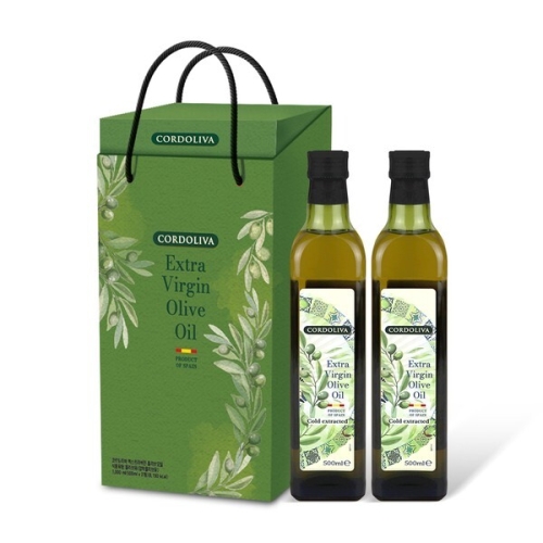  MERCAOLEO,S.L 코르도리바 엑스트라버진 올리브오일 500ml 2구 선물세트 [1개]