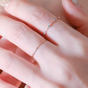 헤스티아 핸드메이드+쇼핑백/Fortuna/ Kimora 925 Silver Ring RR-60349_이미지