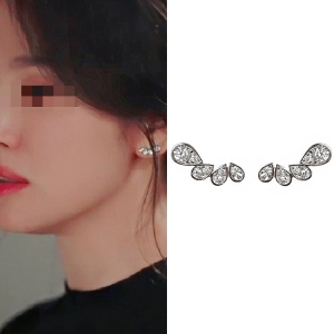 영블리 YJE718 지헤중 큐빅 귀걸이 지금 헤어지는 중입니다 송혜교 하영은 스타일 귀걸이 925실버침 실버