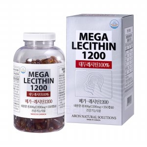 메가레시틴 1200 250캡슐 대두 100_이미지