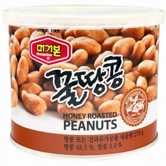머거본 꿀땅콩 270g (15개)