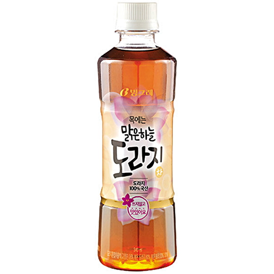 목에는 맑은하늘 도라지차 340ml