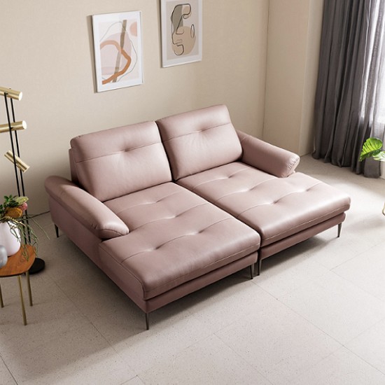 자코모 에비뉴엘 깊은형 모듈 천연가죽 소파 3인용_이미지