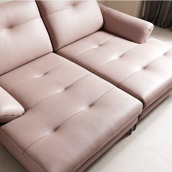 자코모 에비뉴엘 깊은형 모듈 천연가죽 소파 3인용_이미지