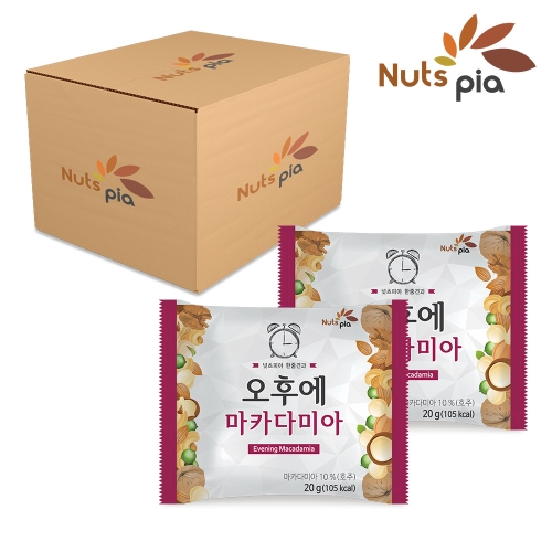 더원비앤에프 오후에 마카다미아 20g (50개)_이미지