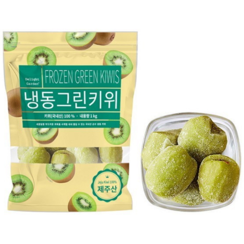 딜라잇가든 냉동 그린키위 홀 1kg
