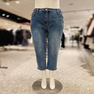 코데즈컴바인 뒷밴딩 다트포인트 일자핏 데님 CJD-DP511WA_이미지