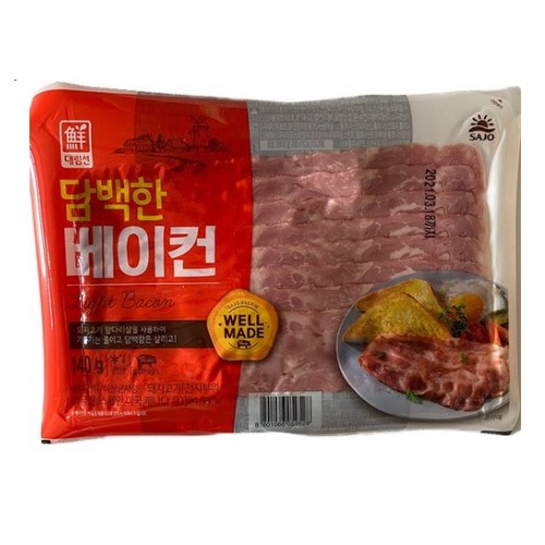 사조대림 대림선 담백한베이컨 140g이미지입니다. 누르면 해당 게시물로 새창이동합니다.