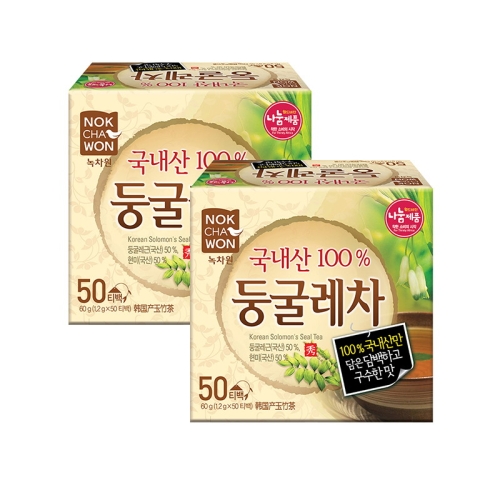 동서식품 둥굴레차 50티백 (2개)