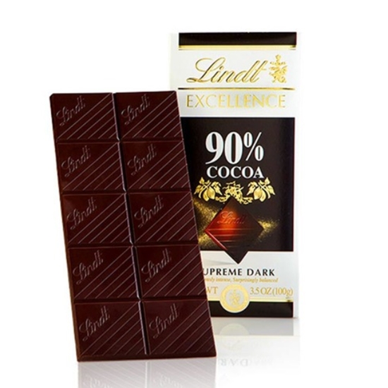 린트 엑셀런스 다크 90% 100g (4개)_이미지