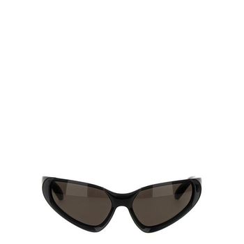 발렌시아가 Xpander 렉탱글 선글라스 블랙 139043945