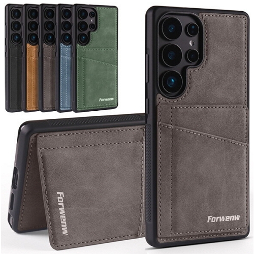 수나르  갤럭시S25 FE 모던 가죽 카드수납 포켓 케이스