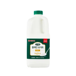 서울우유 더 진한 플레인 요거트 순수 1.8L (4개)_이미지