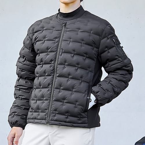 젝시믹스 넥리스 디테처블 튜브 다운 자켓 XGMDJ01J3