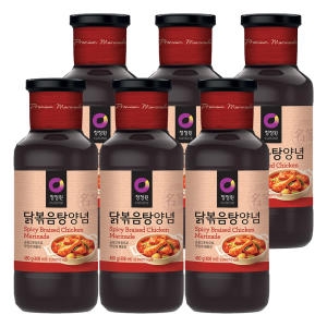 대상 청정원 닭볶음탕 양념 480g (6개)