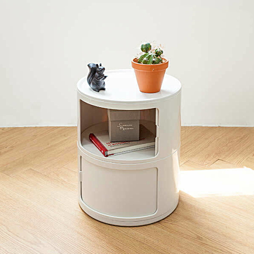 두닷 두닷모노 지니 원형 2단 수납장