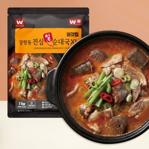 외갓집 장항동 진심 열 순대국 XL 1kg (1개)_이미지